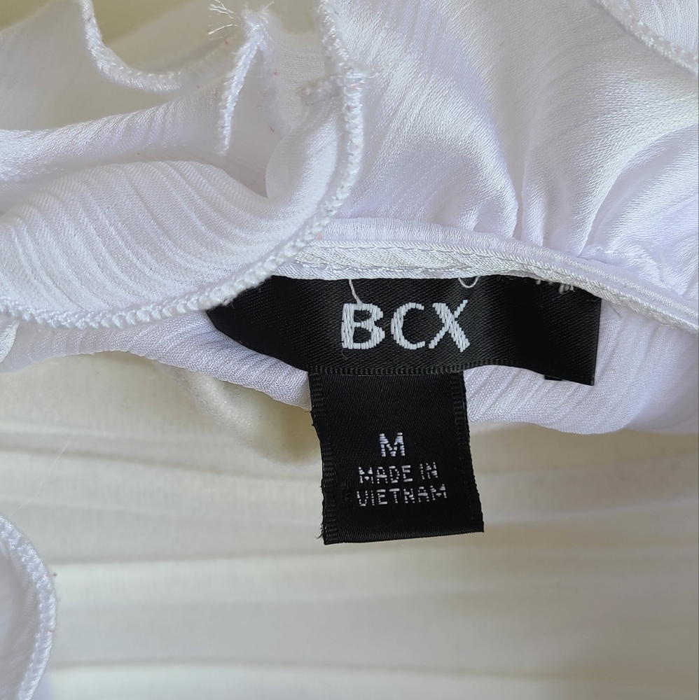 White Ruffle Collar Blouse - Picture 5 of 5